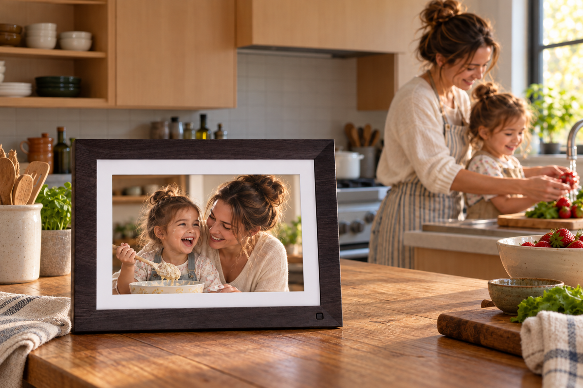 The AI Digital Photo Frame That Talks Back