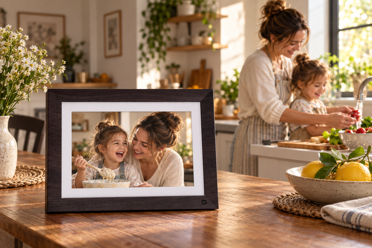 The AI Digital Photo Frame That Talks Back